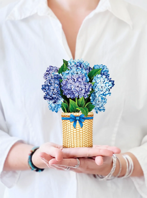 Mini-Hydrangeas Pop-Up Bouquet