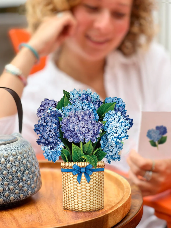 Mini-Hydrangeas Pop-Up Bouquet