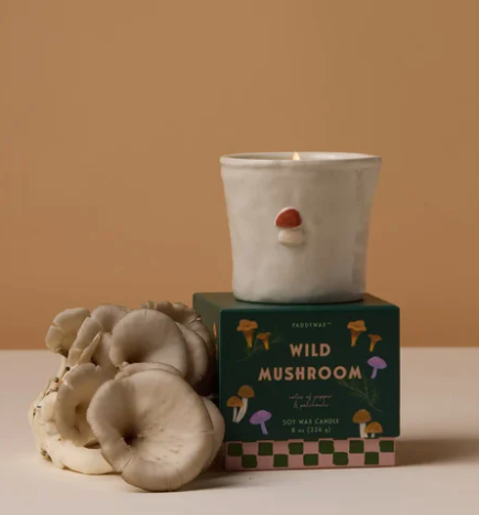 Wild Mushroom Candle