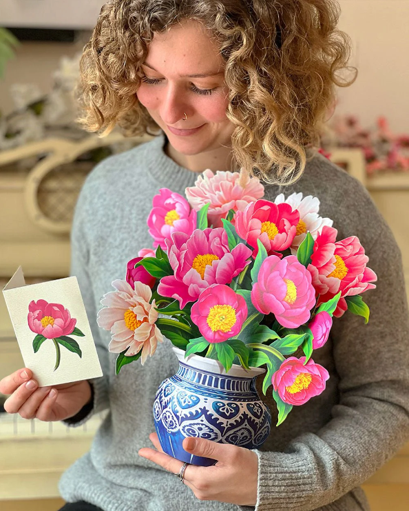 Peony Paradise Pop-Up Bouquet