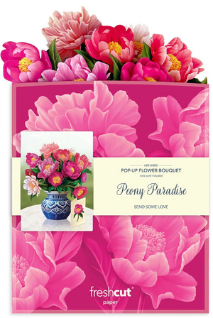 Peony Paradise Pop-Up Bouquet