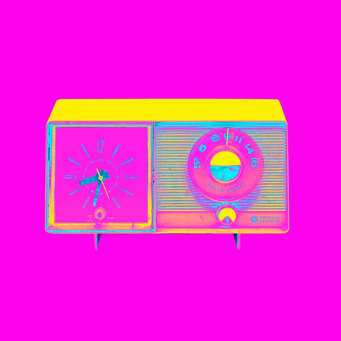 General Electric Radio Art