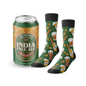 Beer themed unisex socks, IPA.