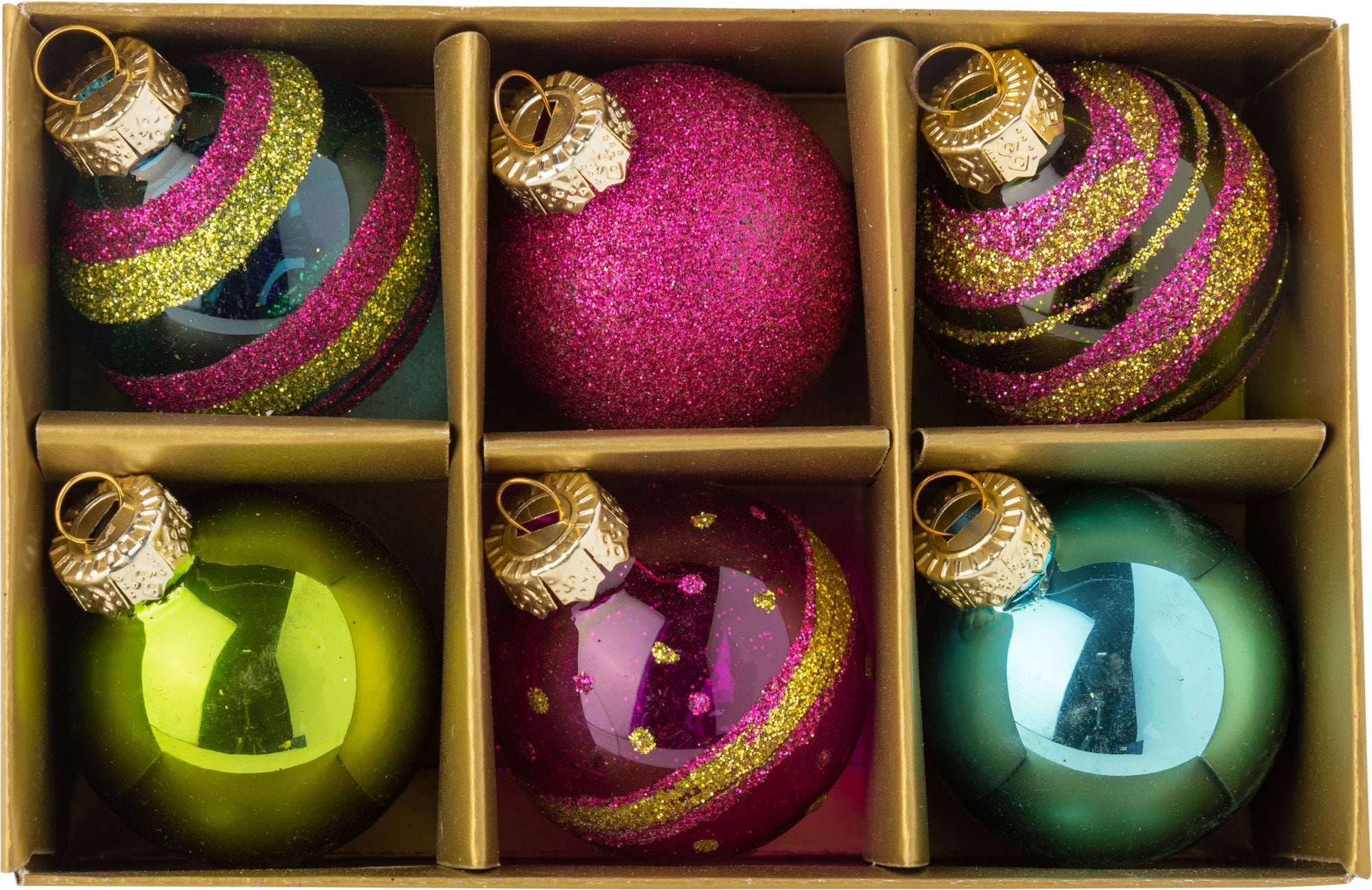 Mini Ball Ornaments (Set of 6)