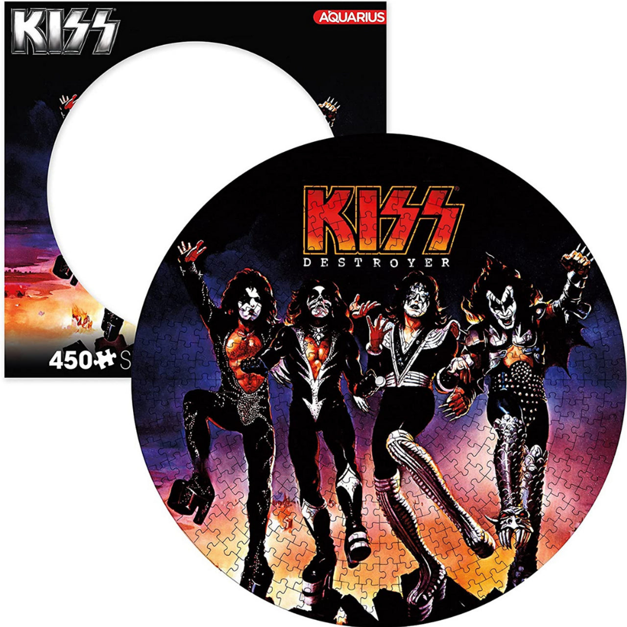 KISS Destroyer Vinyl Record Puzzle (450pcs)