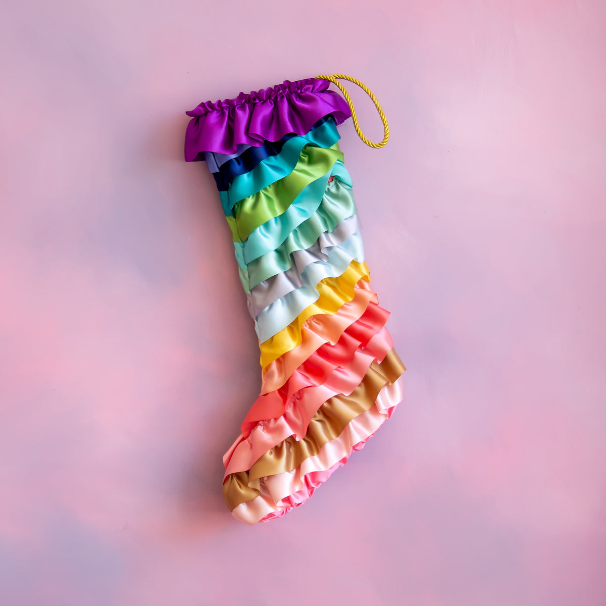 Rows of Ruffles Stocking