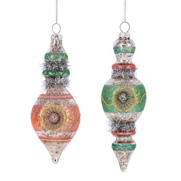 Long Vintage Ornament