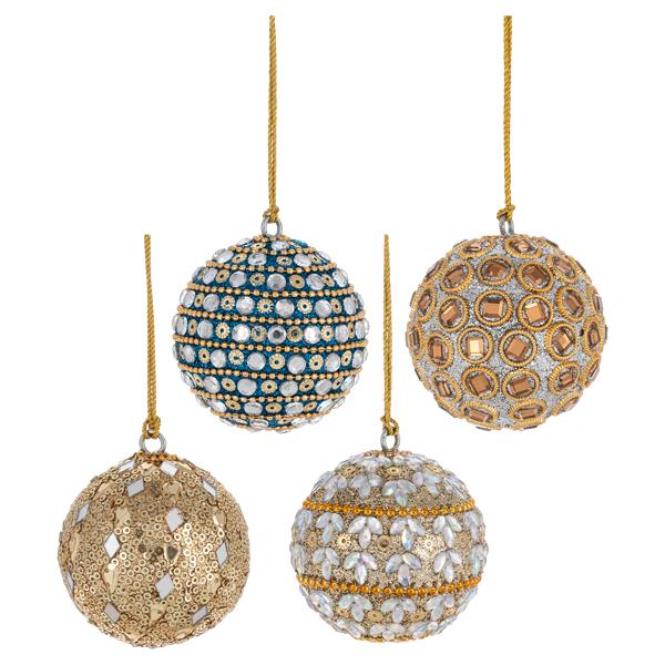 Beaded Ball Ornament