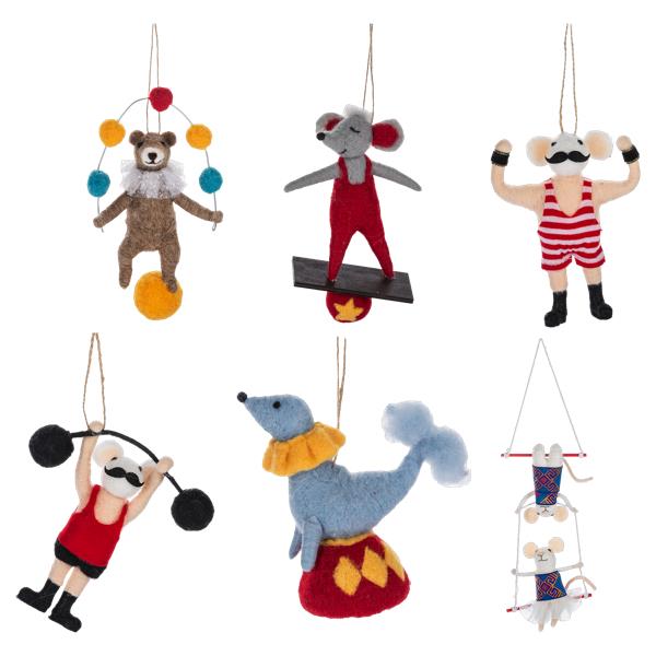 Circus Animals Ornament