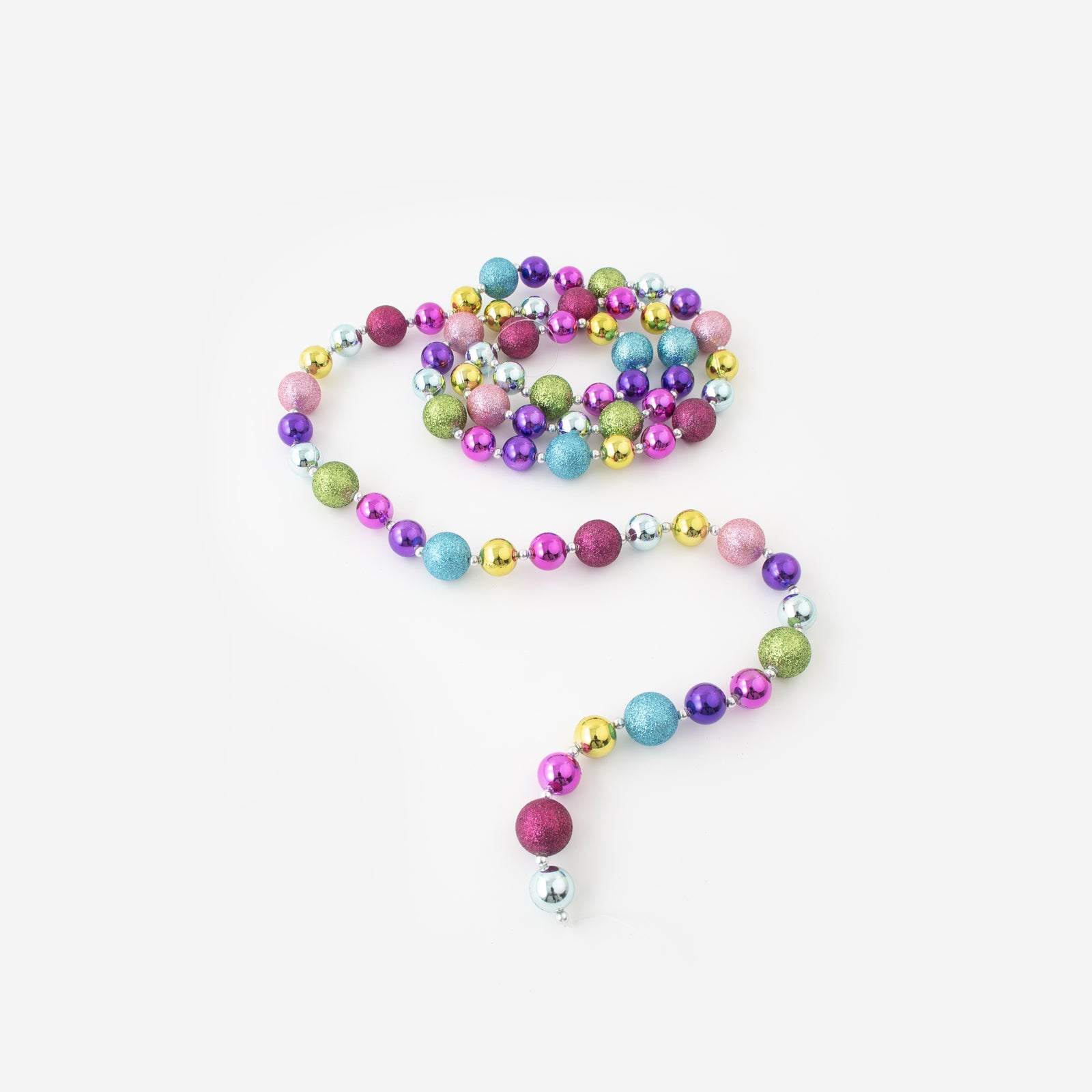 Glitter Ball Garland