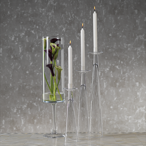 Glass Flared Candle Holder (3 Sizes)
