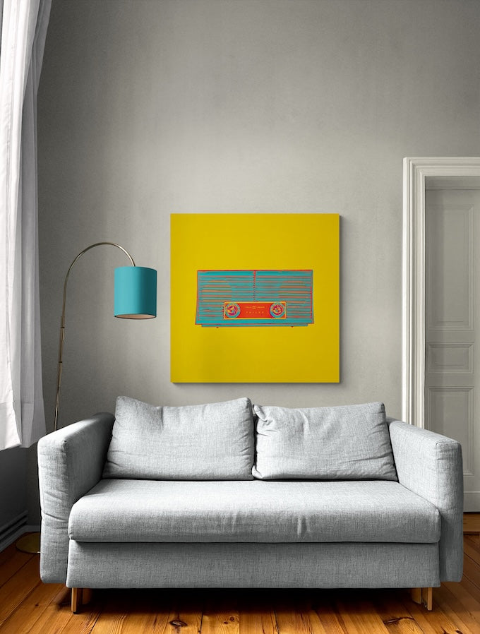 Philco Twin Radio Art