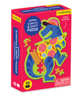 Pizzasaurus 48 Piece Mini Scratch and Sniff Puzzle