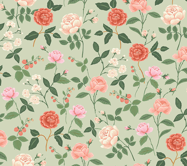 Roses Wallpaper by Rifle Paper Co. (6 Colourways)