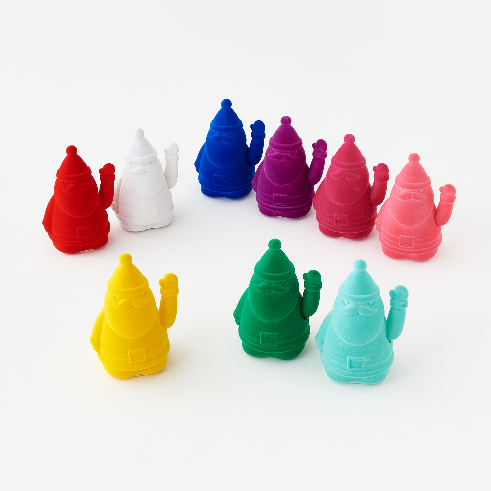 Howdy HoHo! Waving Velvet Santa