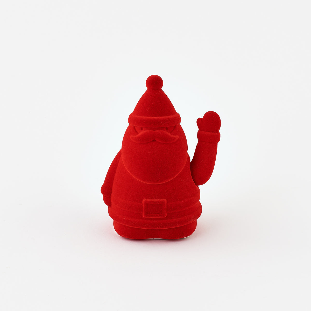 Howdy HoHo! Waving Velvet Santa