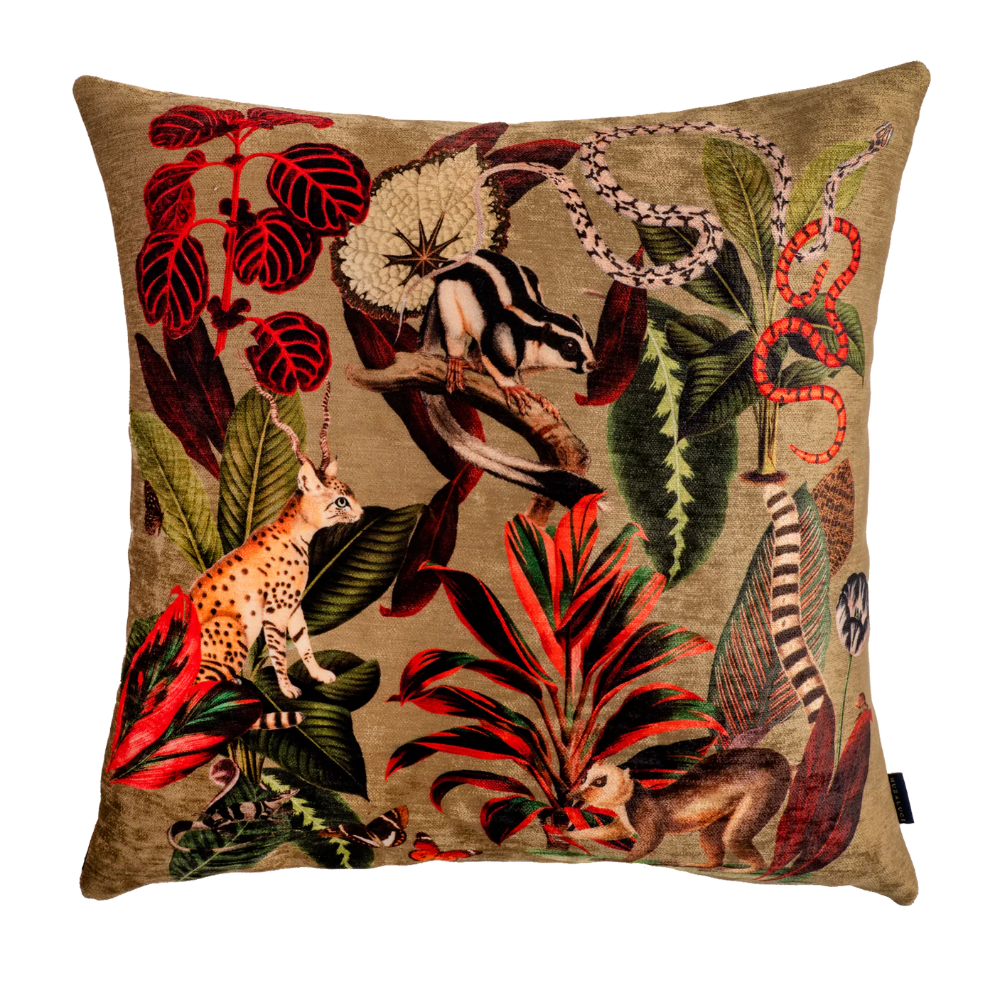 Savage Animals - Muzaluci Velvet Pillow