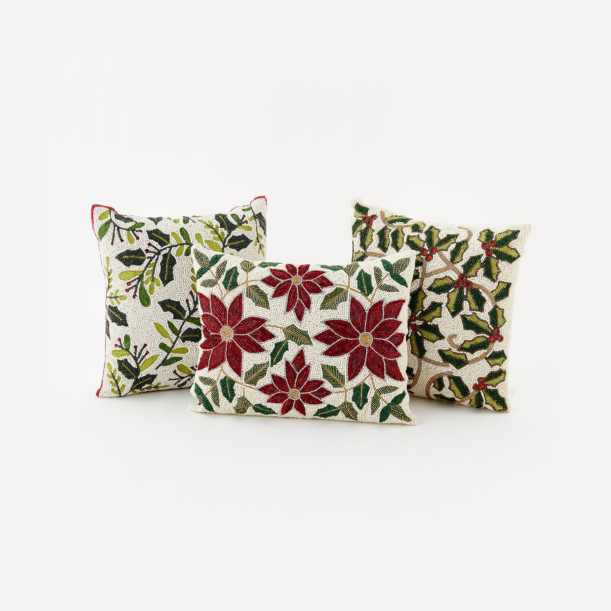 Beaded Throw Pillow