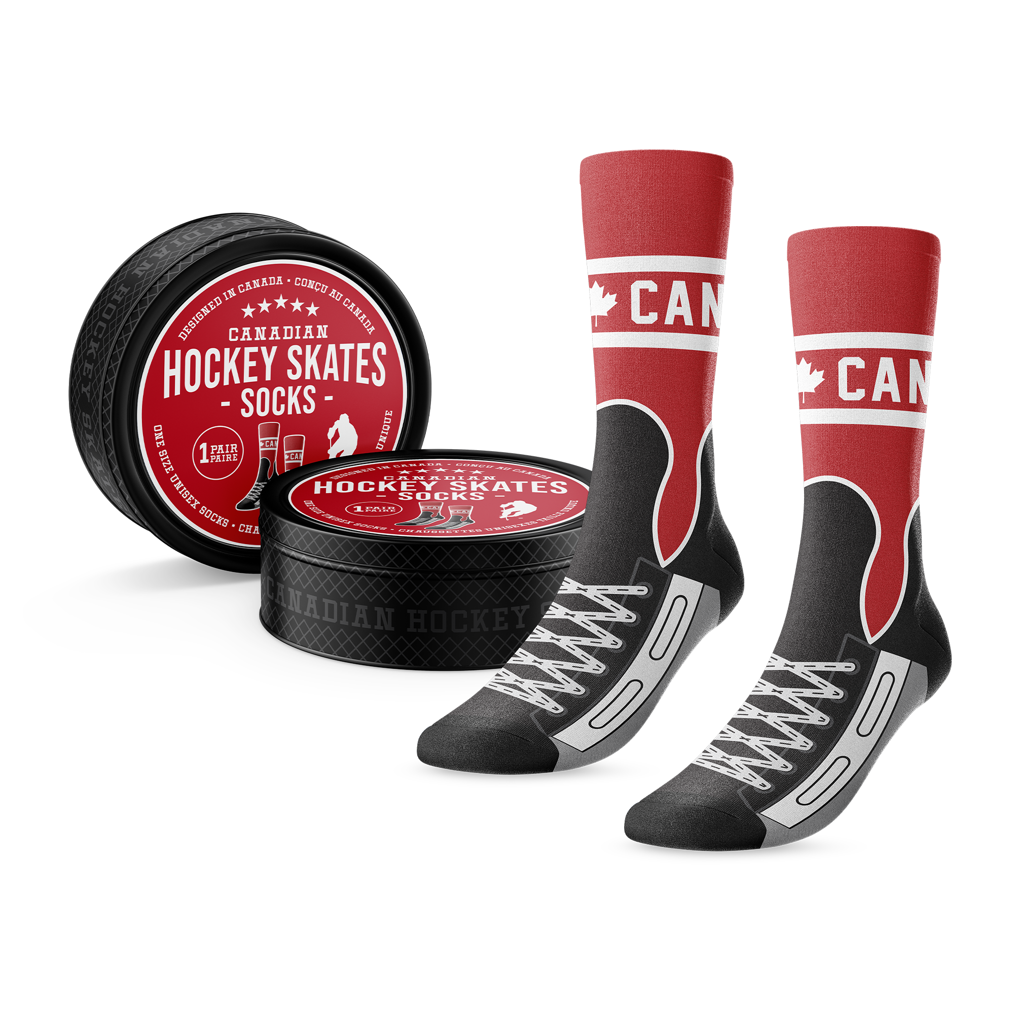 Canadian hockey skate socks