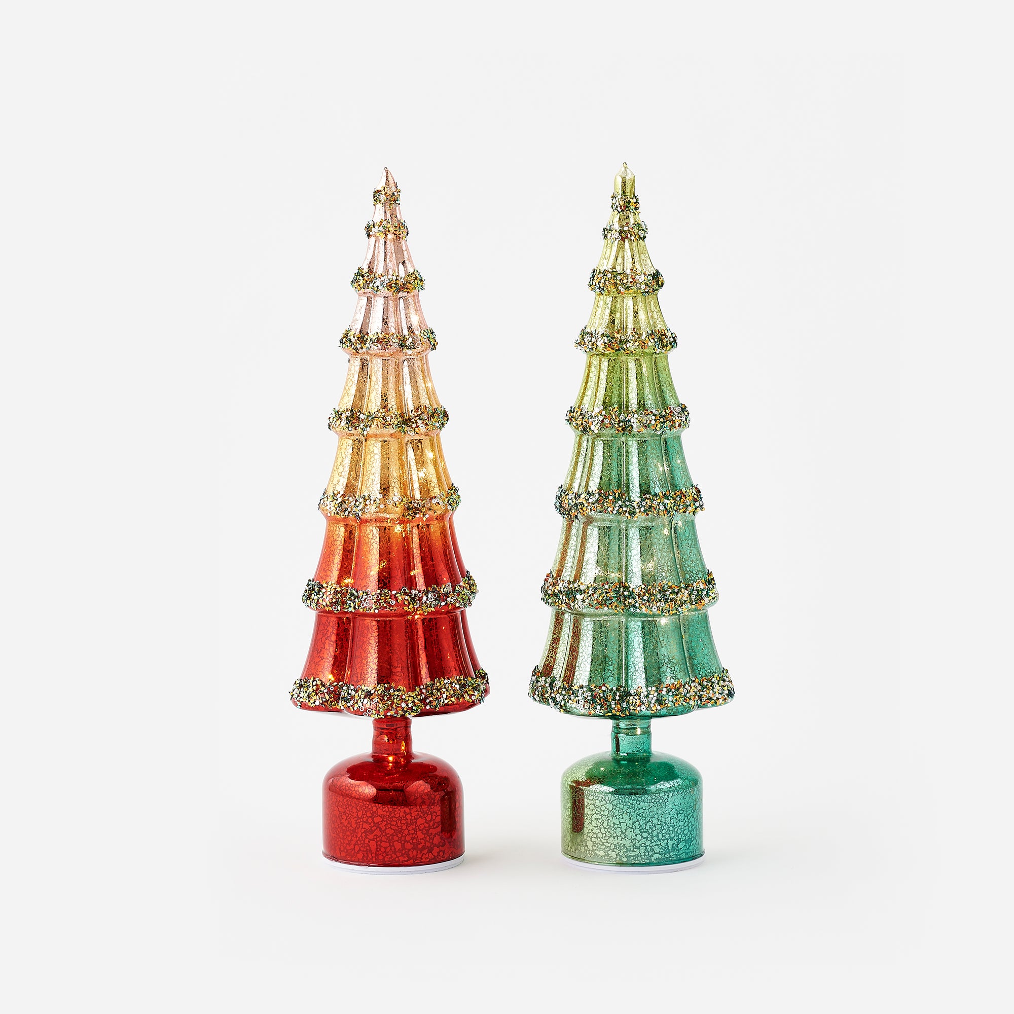Revolving Glass Tree