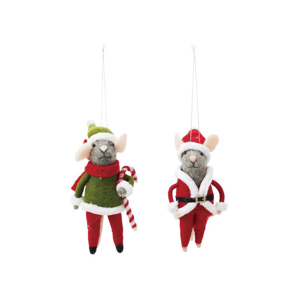 Santa/Elf Mouse - 2 Styles