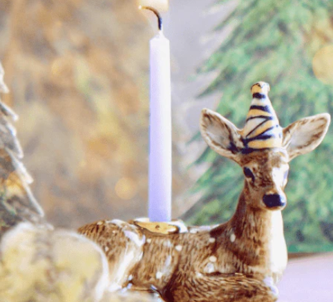 Cake Topper - Single Birthday Candle Holder