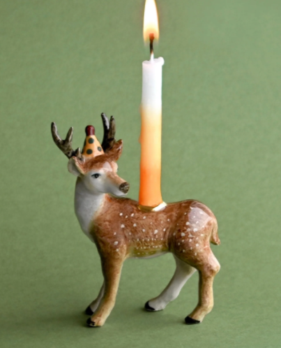 Cake Topper - Single Birthday Candle Holder