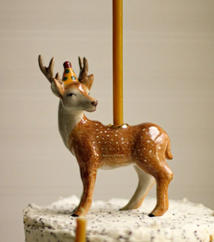 Cake Topper - Single Birthday Candle Holder