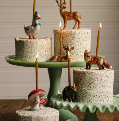 Cake Topper - Single Birthday Candle Holder