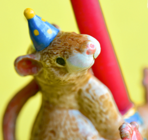 Cake Topper - Single Birthday Candle Holder