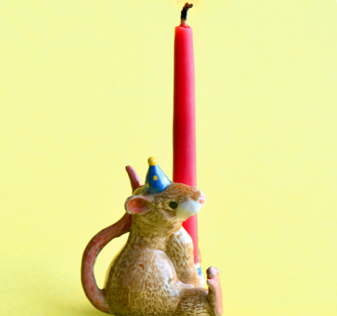Cake Topper - Single Birthday Candle Holder