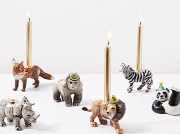 Cake Topper - Single Birthday Candle Holder