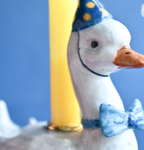 Cake Topper - Single Birthday Candle Holder