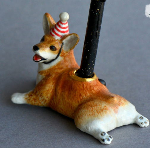 Cake Topper - Single Birthday Candle Holder