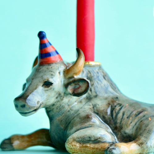 Cake Topper - Single Birthday Candle Holder