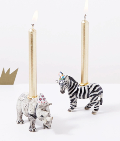 Cake Topper - Single Birthday Candle Holder
