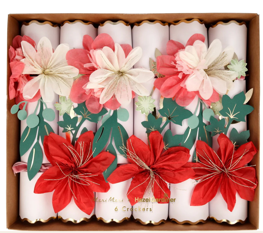 Floral Hazel Gardiner Xmas Crackers
