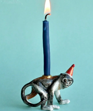 Cake Topper - Single Birthday Candle Holder