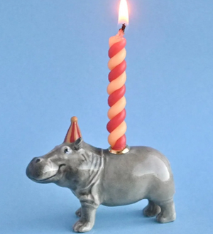 Cake Topper - Single Birthday Candle Holder