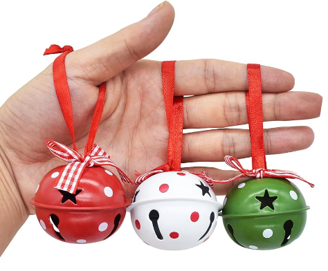 Printed Jingle Bells Ornament
