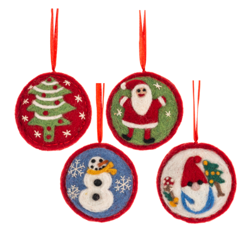 Holiday Icon Ornaments