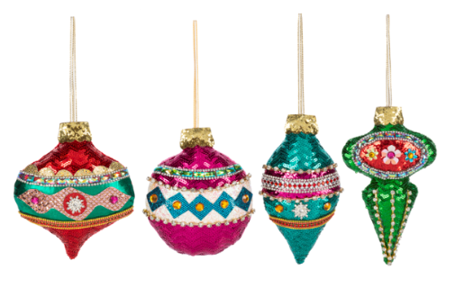 Vintage Sequin Ornament