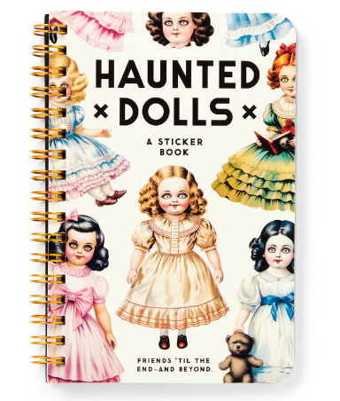 Haunted Dolls Sticker Book