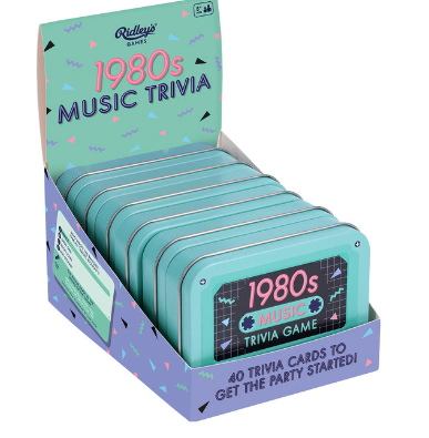 1980s Music Trivia Game