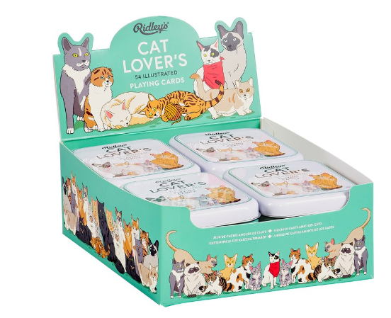 Cat Lover's Playing Cards
