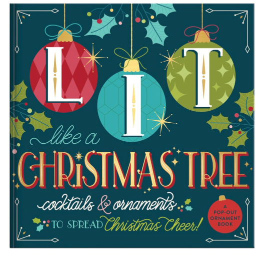Lit Like A Christmas Tree Ornament Book
