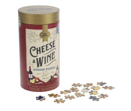 Cheese and Wine 500 Piece Jigsaw Puzzle