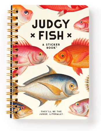 Judgy Fish Sticker Book