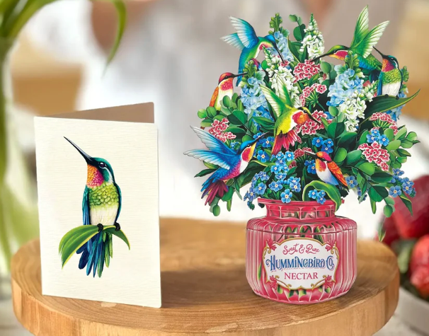Mini Hummingbird Oasis Pop-Up Bouquet
