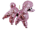 Glitter Pink Poodle